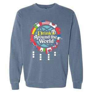 Adult Vacation Drinking Showcase Garment-Dyed Sweatshirt