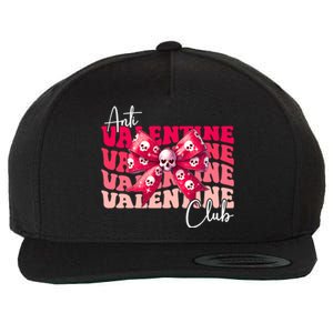 Anti Valentines Day Club Coquette Bow Vday For Single Gift Wool Snapback Cap