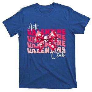 Anti Valentines Day Club Coquette Bow Vday For Single Gift T-Shirt