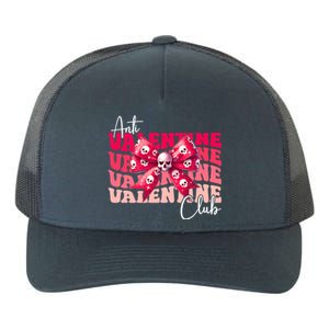 Anti Valentines Day Club Coquette Bow Vday For Single Gift Yupoong Adult 5-Panel Trucker Hat