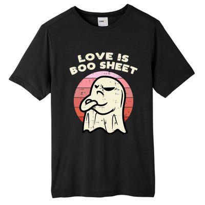 Anti Valentines Day Ghost Love Boo Sheet Single Awareness Tall Fusion ChromaSoft Performance T-Shirt