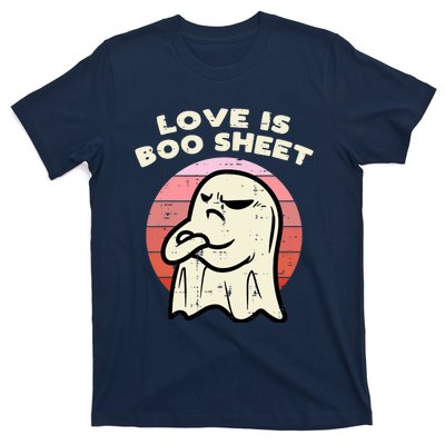 Anti Valentines Day Ghost Love Boo Sheet Single Awareness T-Shirt