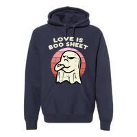 Anti Valentines Day Ghost Love Boo Sheet Single Awareness Premium Hoodie