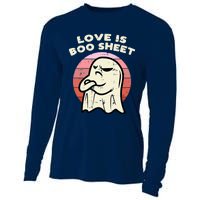 Anti Valentines Day Ghost Love Boo Sheet Single Awareness Cooling Performance Long Sleeve Crew