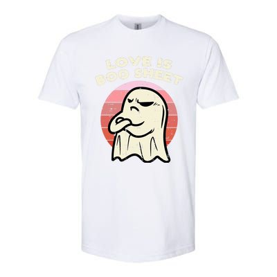 Anti Valentines Day Ghost Love Boo Sheet Single Awareness Softstyle CVC T-Shirt