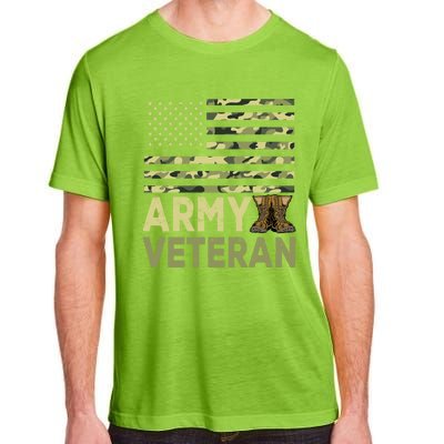 Army Veteran Day For Proud Veteran Grandpa Dad Veteran Day Gift Adult ChromaSoft Performance T-Shirt