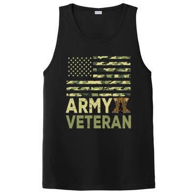 Army Veteran Day For Proud Veteran Grandpa Dad Veteran Day Gift PosiCharge Competitor Tank