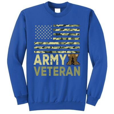 Army Veteran Day For Proud Veteran Grandpa Dad Veteran Day Gift Sweatshirt