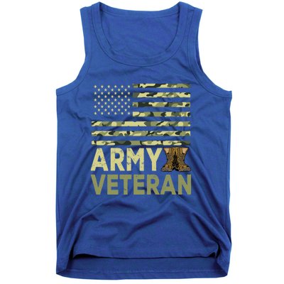 Army Veteran Day For Proud Veteran Grandpa Dad Veteran Day Gift Tank Top