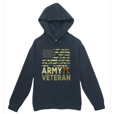 Army Veteran Day For Proud Veteran Grandpa Dad Veteran Day Gift Urban Pullover Hoodie