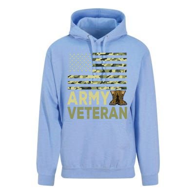 Army Veteran Day For Proud Veteran Grandpa Dad Veteran Day Gift Unisex Surf Hoodie