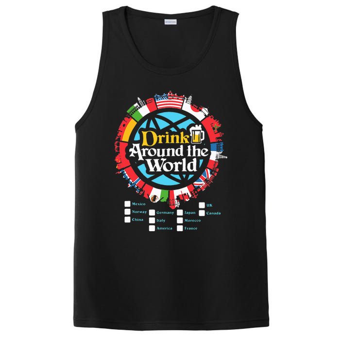 Adult Vacation Drinking Showcase PosiCharge Competitor Tank