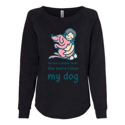 Anti Valentine Day Dog Lover Gift Womens California Wash Sweatshirt