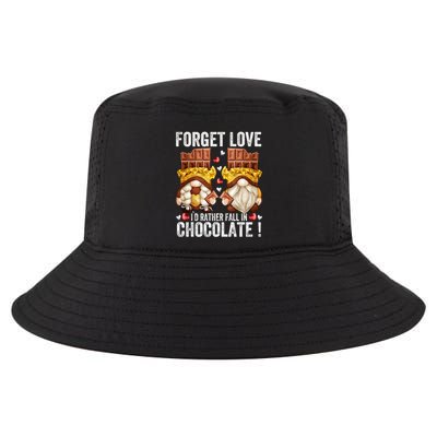 Anti Valentines Day Gnome Cute Gift Unique Chocolate Lover Gift Cool Comfort Performance Bucket Hat