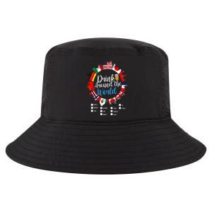 Adult Vacation Drinking Countries International National Cool Comfort Performance Bucket Hat