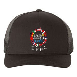 Adult Vacation Drinking Countries International National Yupoong Adult 5-Panel Trucker Hat