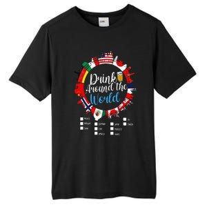 Adult Vacation Drinking Countries International National Tall Fusion ChromaSoft Performance T-Shirt