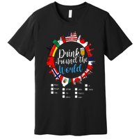 Adult Vacation Drinking Countries International National Premium T-Shirt