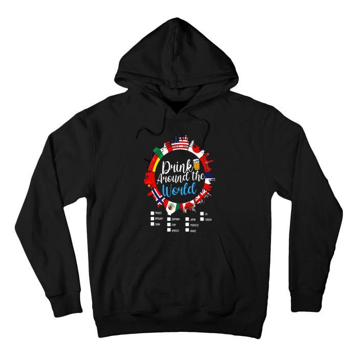 Adult Vacation Drinking Countries International National Tall Hoodie