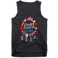 Adult Vacation Drinking Countries International National Tank Top