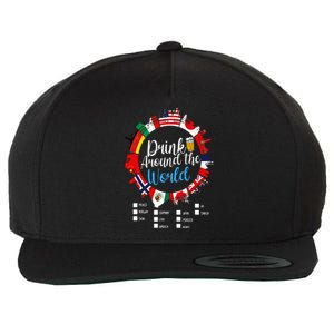 Adult Vacation Drinking Countries International National Wool Snapback Cap