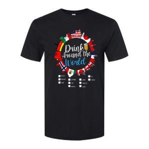 Adult Vacation Drinking Countries International National Softstyle CVC T-Shirt