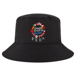 Adult Vacation Drinking Countries International National Cool Comfort Performance Bucket Hat