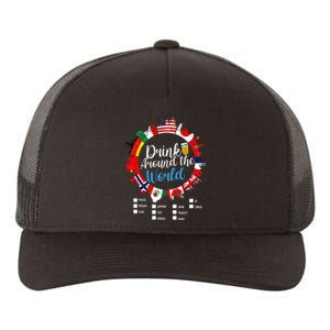 Adult Vacation Drinking Countries International National Yupoong Adult 5-Panel Trucker Hat