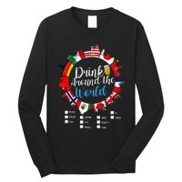 Adult Vacation Drinking Countries International National Long Sleeve Shirt