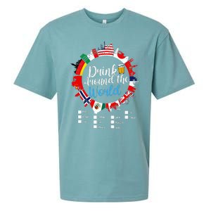 Adult Vacation Drinking Countries International National Sueded Cloud Jersey T-Shirt