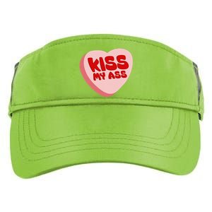 Anti Valentine's Day Funny Valentine Heart Candy Adult Drive Performance Visor