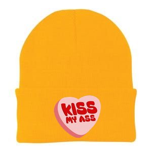 Anti Valentine's Day Funny Valentine Heart Candy Knit Cap Winter Beanie