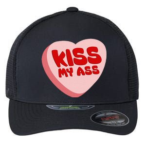 Anti Valentine's Day Funny Valentine Heart Candy Flexfit Unipanel Trucker Cap