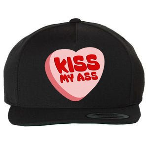 Anti Valentine's Day Funny Valentine Heart Candy Wool Snapback Cap