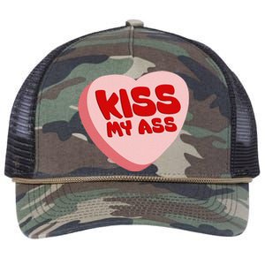 Anti Valentine's Day Funny Valentine Heart Candy Retro Rope Trucker Hat Cap