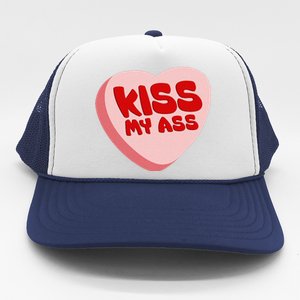 Anti Valentine's Day Funny Valentine Heart Candy Trucker Hat