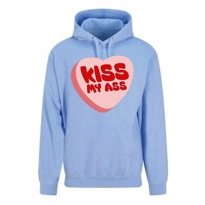 Anti Valentine's Day Funny Valentine Heart Candy Unisex Surf Hoodie