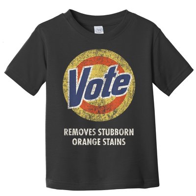 AntiTrump Vote Detergent Funny Vintage Toddler T-Shirt