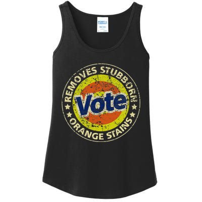 Antitrump Vote Detergent Funny Ladies Essential Tank