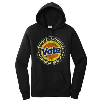 Antitrump Vote Detergent Funny Women's Pullover Hoodie