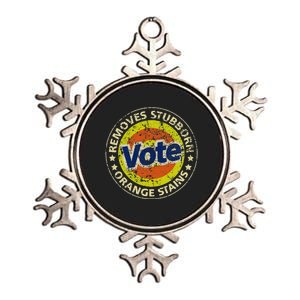 Antitrump Vote Detergent Funny Metallic Star Ornament