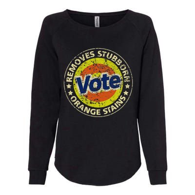 Antitrump Vote Detergent Funny Womens California Wash Sweatshirt