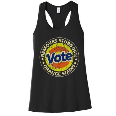 Antitrump Vote Detergent Funny Women's Racerback Tank