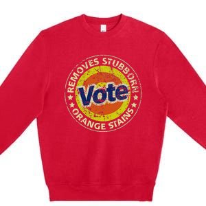 Antitrump Vote Detergent Funny Premium Crewneck Sweatshirt