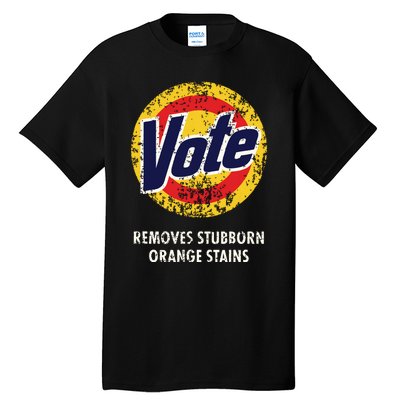 Antitrump Vote Detergent Funny Vintage Tall T-Shirt