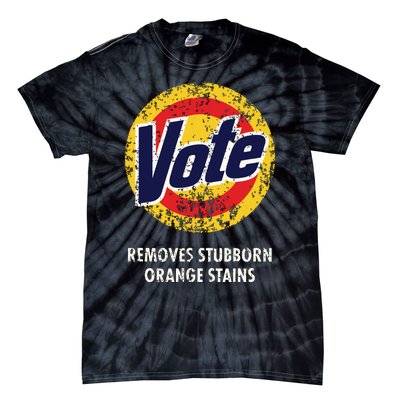 Antitrump Vote Detergent Funny Vintage Tie-Dye T-Shirt