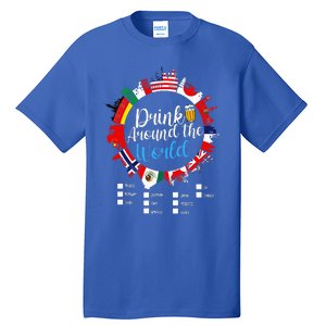 Adult Vacation Drinking Countries International National Tall T-Shirt