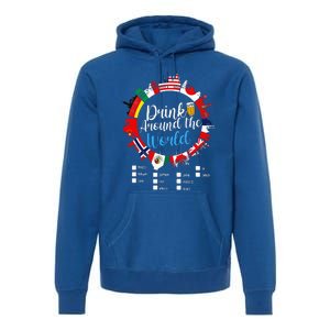 Adult Vacation Drinking Countries International National Premium Hoodie