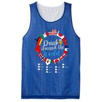 Adult Vacation Drinking Countries International National Mesh Reversible Basketball Jersey Tank