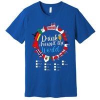 Adult Vacation Drinking Countries International National Premium T-Shirt